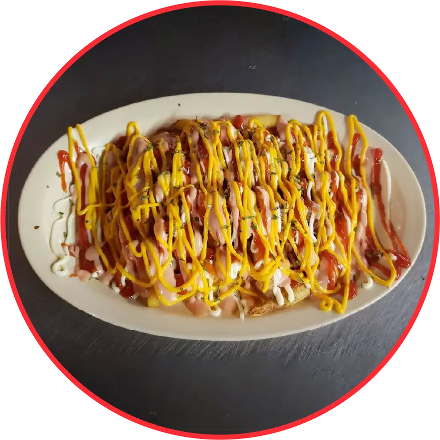 AJ's Pizza papas locas